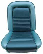 MUSTANG 1967 STANDARD & DELUXE/SHELBY INTERIOR PARTS & ACCESSORIES 068163 068163 1967 CUSTOM LEATHER SEAT UPHOLSTERY We offer custom leather upholstery for the 1967 Mustang.