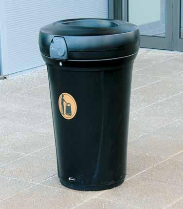 Pacific Litter Bin Pacific litter bin is a contemporary styled, hardwearing and robust litter bin.