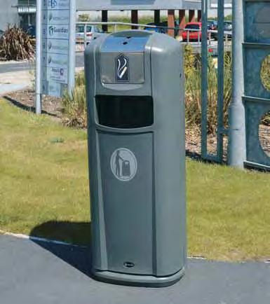 This will help reduce the likelihood of users blocking the ash grille holes with litter.