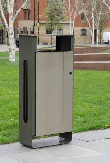 Electra Litter Bin A contemporary twist on a classic metal litter bin, Electra combines stylish simplicity with exceptional strength and functionality.