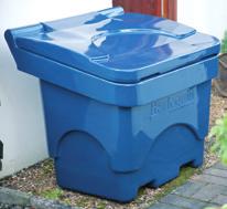 Length: 840 mm Width: 1,080 mm 1054 mm Capacity: 700 kg SB1/GN SB2/GN SB1/GN Garden Tidy Bins SB2/GN Garden Tidy Bins Created in a garden-friendly shade of