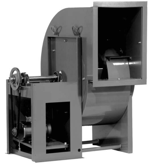 This publication contains the installation, operation and maintenance instructions for standard units of the Monoxivent Series BI-Centrifugal Blowers.
