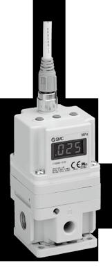 Electro-Pneumatic Regulator Series // Symbol Rated pressure Output pressure (MPa) MPa Input signal (%F.S.) Figure.