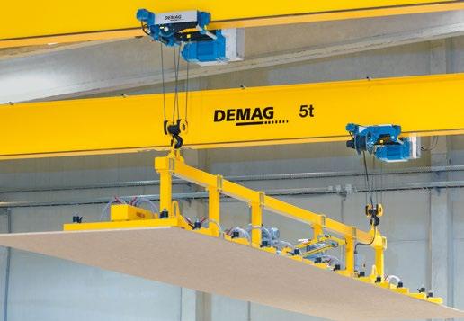 With more than 670,000 Demag brand cranes and hoists, we have the largest installed base in this segment worldwide.