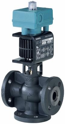 feature: closed when de-energised Low friction, robust, no maintenance required Use The control valves are mixing or throughport valves.