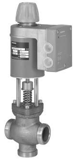 actuators, for modulating control of domestic water, cold water and hot water systems.