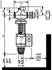 MXG461B Series Modulating Control Valve Technical Instructions with Magnetic Actuator Document Number 15-4461 March 19, 014 Dimensions NOTE: Figure 18. Dimensions in Inches (Millimeters).