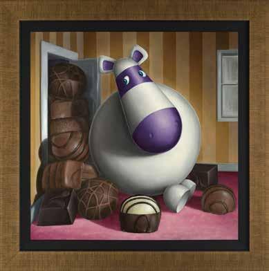 Peter Smith Chocolanche Canvas on Board 24 x 24 495 Edition