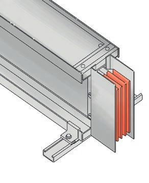 INSTALLATION The modular design of HPB allows it to be installed flat or on its edge.