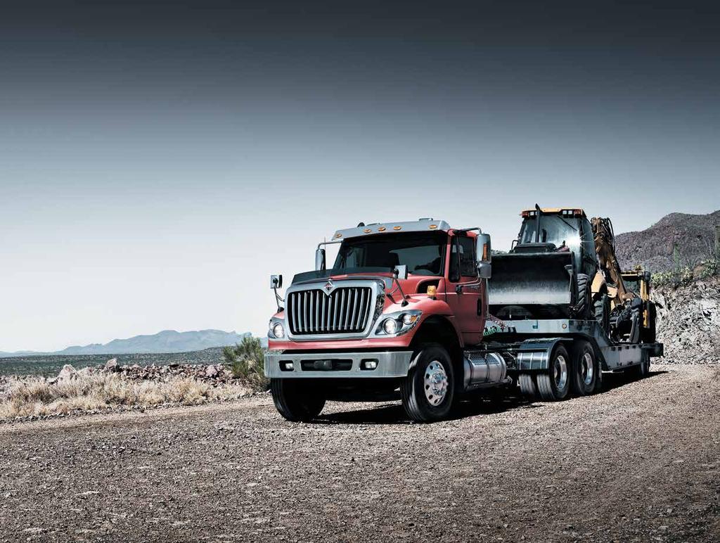 an integrated truck and engine means more productivity Whatever your business, a fully integrated, fully capable truck and engine is a must.