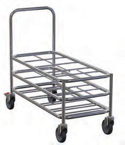 Power coated finish AX 525 Multi Stack Gas Cylinder Trolley