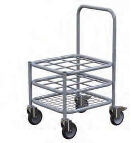 Multi  AX 525SS Multi Stack Gas Cylinder Trolley Capacity 12
