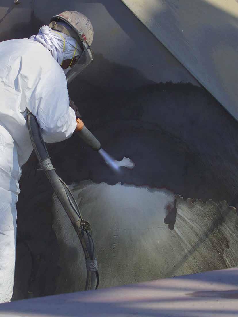 EcoQuip Makes the Job Easy Compare for yourself Better than dry blasting Consumes far less media Eliminates up to 92 percent of airborne dust Saves on clean-up and disposal costs A quick and powerful