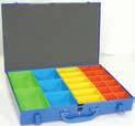 compartment covers for easy contents identification Opens flat for easy access K7550 3x 2x