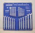 FINE TOOTH RING SPANNER SET 12 6 8 x 9-18 x 19mm 6 1/4 x 5/16-13/16 x 7/8"