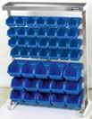 Steel Construction 28 Removable coloured trays in each case (1 total) Removable trays Mounting Kit included Measurements: 535 x 410 x