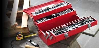 174 CANTILEVER TOOL KIT Imperial & Metric Spanners Sockets Screwdrivers Hex Key Set Pliers Hammer & Much More Measurements: W 460 x D 200 x H 230mm S1174 Hot Price 249 50 Socket Sets 39 119 99 SOCKET