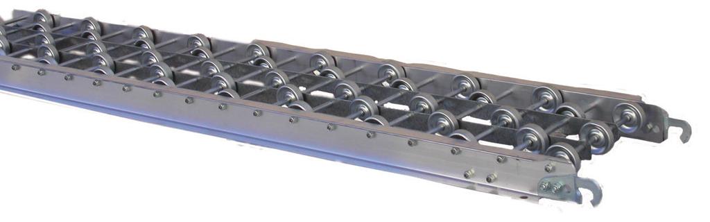 Series SW Skatewheel STRAIGHT SECTIONS Gravity Skatewheel Conveyor is ideally suited to convey lightweight packages and where operations require portable or temporary conveyor lines such as