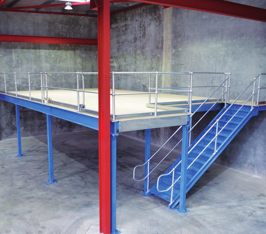 Mezzanine Floors & Barriers MEZZANINE FLOORS MEZZANINE FLOORS Mezzanine floors, otherwise known as raised storage areas, are a cost-effective method of doubling your existing floor space.