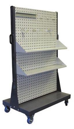 It is ideal for storing and organising small parts such as nuts, bolts, fittings and other