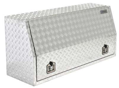 6mm Aluminium checker plate (To the flat of checker plate) Aluminium full open toolboxes MODEL TBA0810 TBA0820 TBA0830 DIMENSIONS 900L x 500D x 705mmH 1220L x 500D x 705mmH 1450L