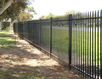 school, Garrison fencing offers maximum security at