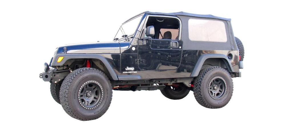 INSTALLATION INSTRUCTIONS FOR RANCHO SPORT KIT SUSPENSION SYSTEMS RS6501: JEEP WRANGLER (TJ) READ ALL INSTRUCTIONS THOROUGHLY FROM START TO FINISH BEFORE BEGINNING INSTALLATION IMPORTANT NOTES!