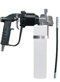 600 bar, diameter 13 mm), with 4-jaw Profi-nozzle connecting thread M 10 x 1 40865 Professional battery-operated grease gun AFP 500 PAT 160101401 AFP 500 PAT - including two Li-ION 18 V-batteries
