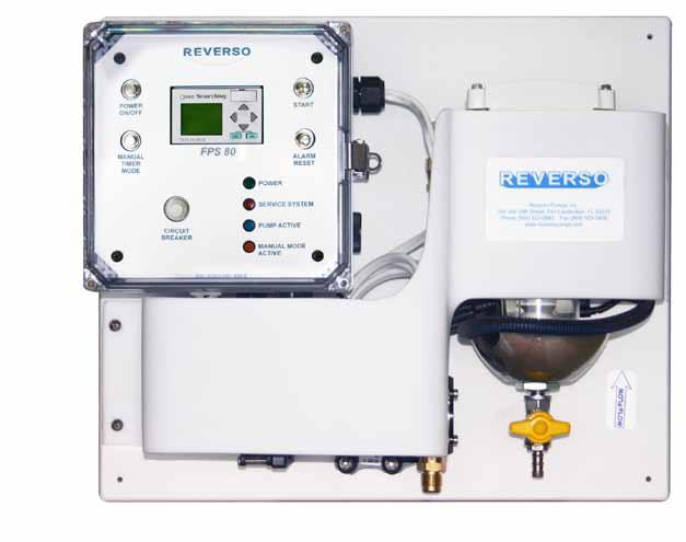 System Overview 1. Control panel 2. Cover (pump underneath) 3. Outlet 1. Fuel/water separator (may include vacuum gauge) 5. Inlet 6. Water sensor 7.