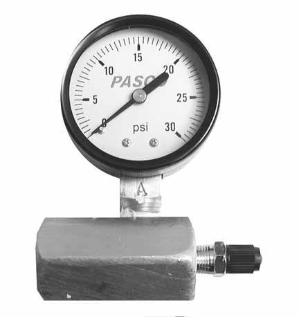All gauges are precision instruments and must be handled with care.