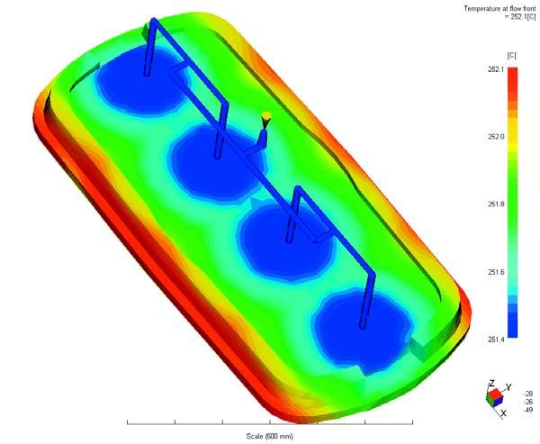 technical services 2D/3D mold flow analysis The ability to identify and analyze mold flow challenges at the early, conceptual stages to ensure that the final designs will meet or exceed the quality