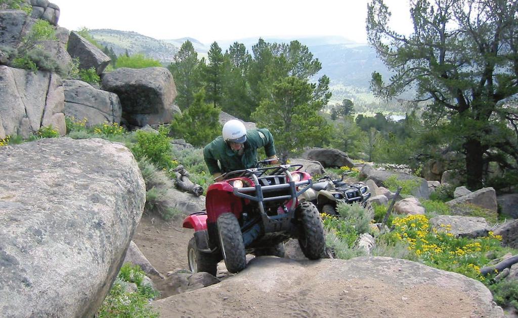 website/online information 94% of ORV trips taken by Wyoming residents were in Wyoming while only 53% of nonresident ORV riders annual trips were taken in Wyoming Residents stated their top three