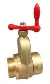 VALVES VALVES Hydrant Gate Valve (with Crank Handle) Used to throttle the flow of a fire hydrant without damaging the hydrant itself. Features a non-rising stem and crank handle. Rated for 175 PSI.