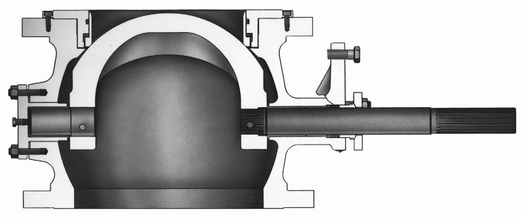 Vee-Ball Valves Product Bulletin V-NOTCH BALL SEE VIEW A (FIGURE 2) SEAL PROTECTOR RING GASKET