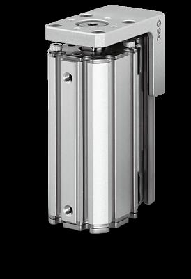 Compact Cylinder with Linear Guide MXZ Series Dimensions: MXZ25 MXZ25- Standard ( location: Front) 4 x ø6 4 x M3 x 0.5 depth 6.5 44 + Stroke 32.2 + Stroke 39.3 42.3 + Stroke 24 2 x ø3.