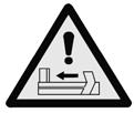 Safety label Symbols meaning Read the manual carefully before assembly, operation and maintenance.