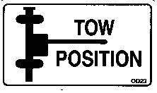 DECAL OD23 TOW POS ITION DECAL OD22 POS