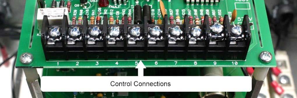 Control Connections 12 a brand of ICD, Inc. The PowerOhm BMR series Braking Module features a 10-position terminal block for all signal and control wiring.