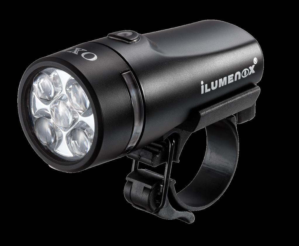 SS-L131W OX1 powerful bike light is designed with 5 bright white Nichia LEDs (500 candlepower). SS-L131W OX1 will light up your riding activity.