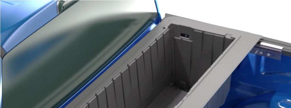 Install the Cargo Compartment 9 Place the cargo compartment into the front of the truck box.