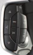 12 Getting to Know Your Equinox Audio Steering Wheel Controls (if equipped) The following audio controls are conveniently located on the steering wheel: + (Volume): Press the plus or minus button to