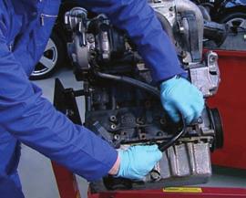 Make sure the engine oil circulates and the turbo is thoroughly lubricated before it operates under load.