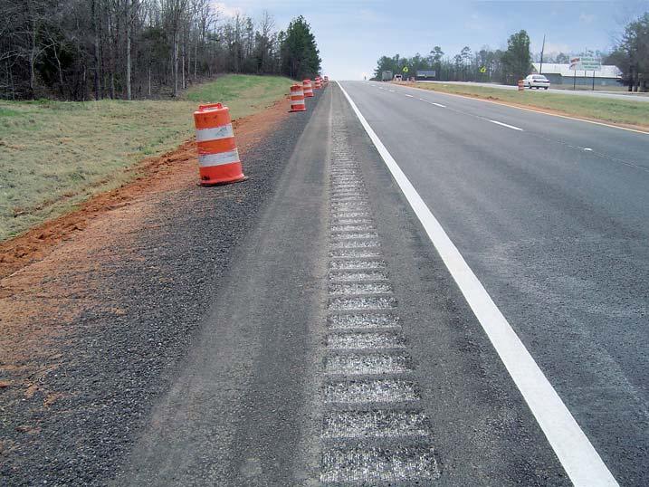 35) endorses shoulder rumble strips for driver safety from run-off-road events, and maintains that milled-in strips are the best option.