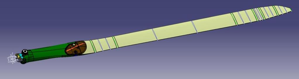 - 3D-Optimized Blade Blade design for improved performances (stall