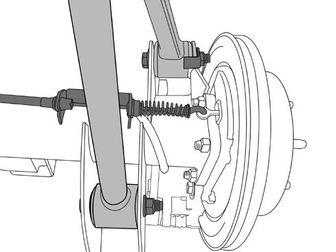 REAR SUSPENSION 1. Raise Jeep and support the frame using jack stands or a hoist, such that the rear axle can be lowered enough to remove the springs.