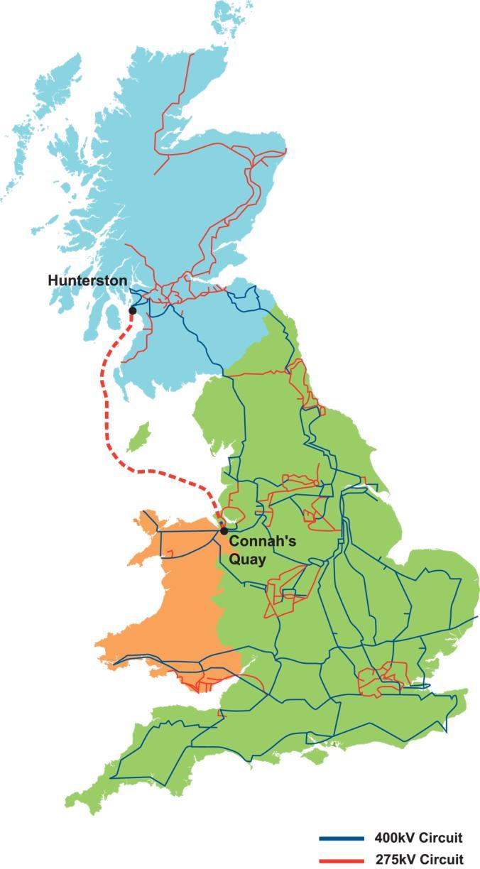 Western HVDC Link Jointly developed by National Grid & SPT. The first application of HVDC Technology embedded within The GB Transmission System.