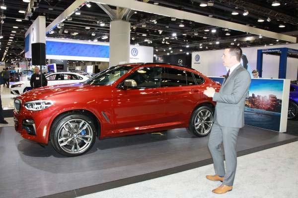 BMW Group Canada presents the North American unveiling of the 2019 BMW X4 at the Vancouver International Auto Show.