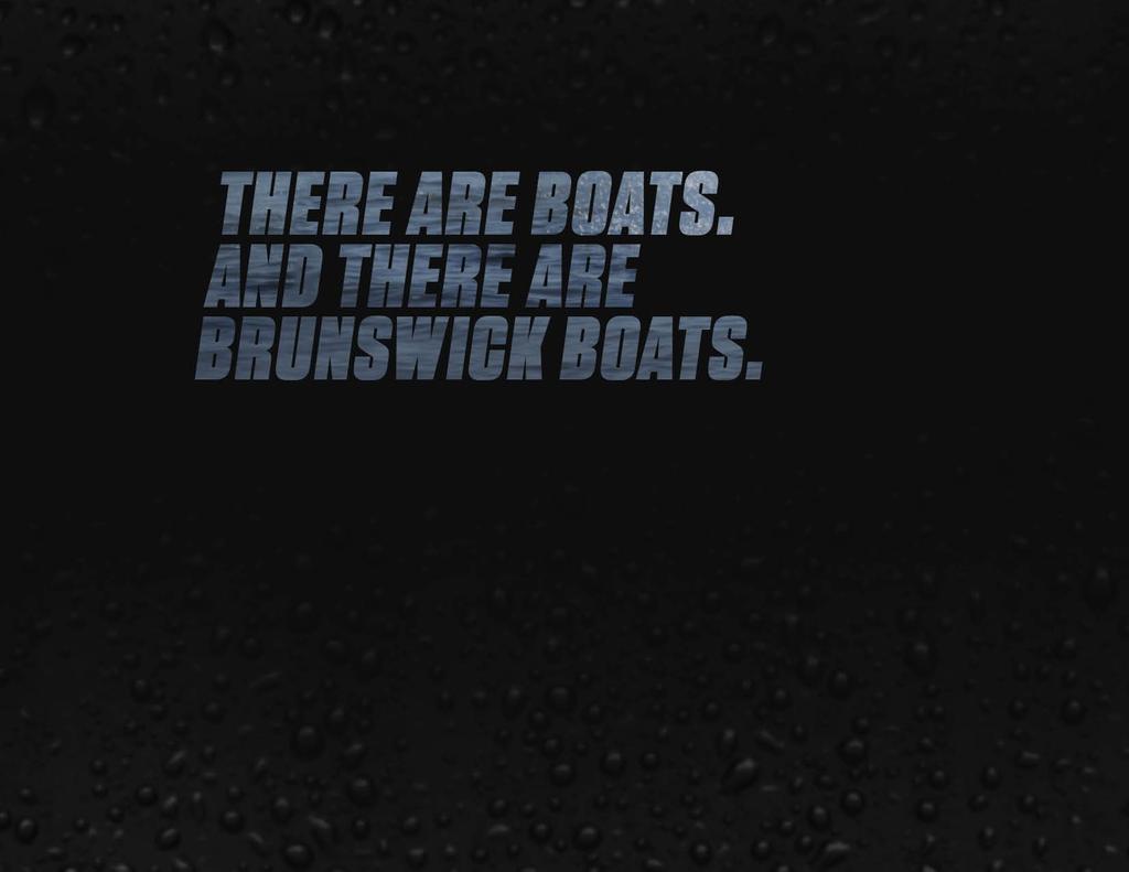 Tough missions call for tough boats. That s why boats built by Brunswick Commercial & Government Products (BCGP) are intended only for commercial use.