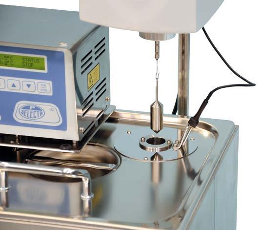 THE VISCOMETER B085-21 CAN BE USED IN TWO DIFFERENT METHODS Method A: B085-21 and B085-29 are needed Method B: B085-21, B085-29 and accessories are needed Method B B085-34 Method A