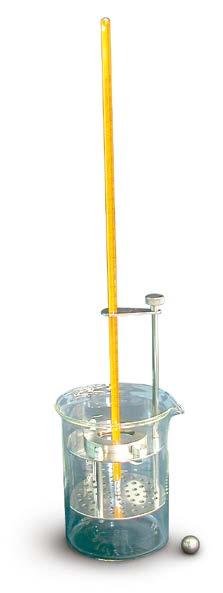 The equipment comprises: - Milliammeter scale up to 10 ma on support base - Variable resistor - Two stainless steel electrodes - Insulating device - Beaker 250 ml capacity to EN spec.